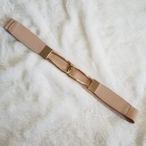 Light Pink & Gold Waist Belt